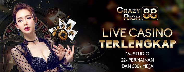 live casino terlengkap hanya di CRAZYRICH88