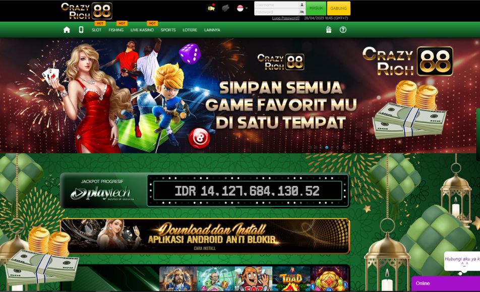 Cara Deposit Judi Online di CR88 dan Crazyrich88